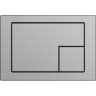 Кнопка CERSANIT CORNER для LINK PRO/VECTOR/LINK/HI-TEC пластик хром матовый 64107