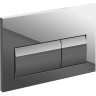 Кнопка CERSANIT PRESTO для LINK PRO/VECTOR/LINK/HI-TEC пластик хром глянцевый P-BU-PRE/Cg
