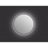 Зеркало CERSANIT ECLIPSE SMART 60x60 с подсветкой круглое черная рамка 64146