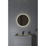 Зеркало CERSANIT ECLIPSE SMART 60x60 с подсветкой круглое черная рамка 64146