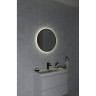 Зеркало CERSANIT ECLIPSE SMART 80x80 с подсветкой круглое черная рамка 64147